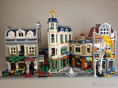 معرفی مدل جدید LEGO Icons؛ «Shopping Street»
