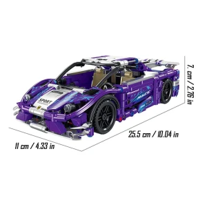 لگو کنترلی تکنیک HyperCar بنفش