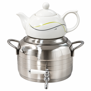 ست کتری و قوری چای پاپلی مدل Kettle & Teapot Set