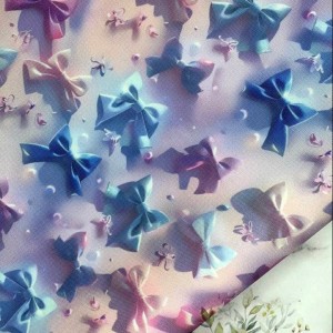 دیبا ممتاز ——— کد ۶۵ پاپیون رنگی سه بعدی