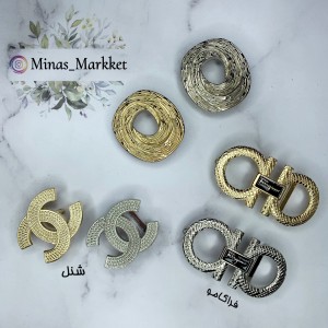 سگک فلزی زنانه ۱