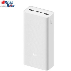 پاوربانک شیائومی مدل Redmi ظرفیت ۳۰ هزار فست شارژ با پورت تایپ سی و میکرو