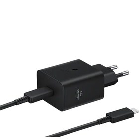شارژر سامسونگ مدل EP-T4511 توان 45 وات دو پین همراه کابل