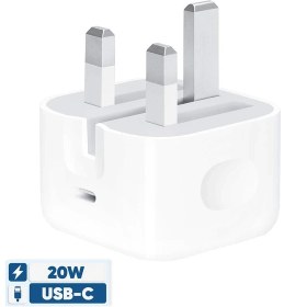 شارژر دیواری 20 وات اپل مدل 20W USB-C اورجینال | با ضمانت اصل بودن و مرجوعی بی قید و شرط + ارسال رایگان به سراسر کشور + ارسال سریع