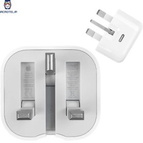 شارژر دیواری سه پین 20 وات اپل اصل - 3B/A | با ضمانت اصل بودن و مرجوعی بی قید و شرط + ارسال رایگان به سراسر کشور + ارسال سریع