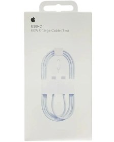 کابل شارژ اپل آیفون ۱۶ تایپ سی ۱ متر ۶۰ وات