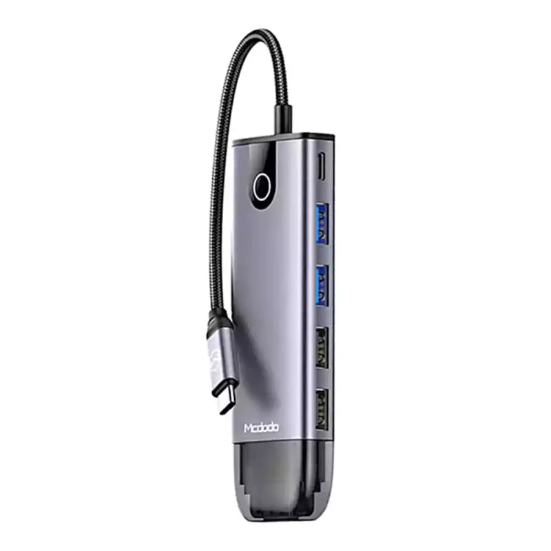 هاب 10 پورت تایپ سی مک دودو مدل HU-7420