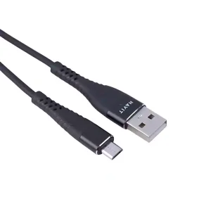 کابل میکرو یو اس بی 2.1 آمپر هویت CB706 طول 1 متر