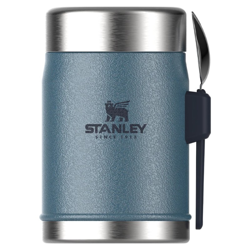 فلاسک غذا استنلی اورجینال مدل Classic Legendary Food Jar + Spork گنجایش 0.4 لیتر