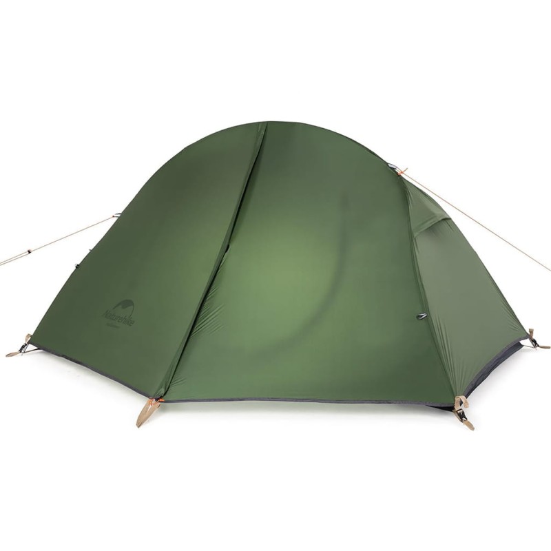 چادر 1 نفره نیچرهایک مدل Cycling Ultralight 1 man Tent + Mats Pro کد NH18A095-D