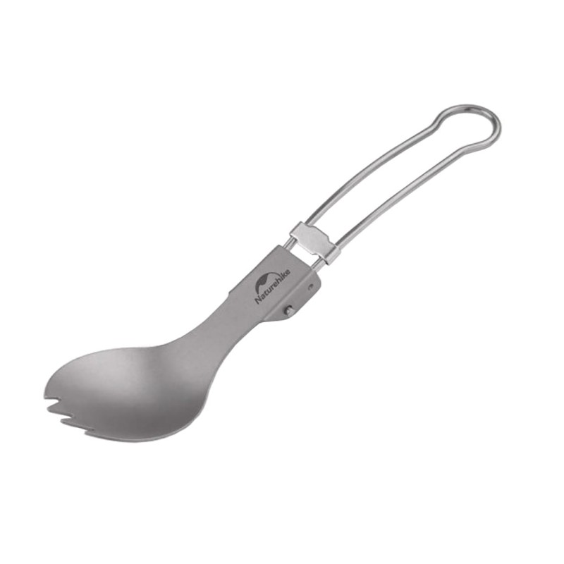 اسپورک تاشو تیتانیوم نیچرهایک مدل Titanium Fork Spoon کد NH19C001-J