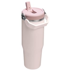 قمقمه استنلی اورجینال مدل Iceflow Flip Straw Tumbler گنجایش 0.89 لیتر