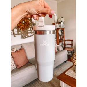 قمقمه استنلی اورجینال مدل Iceflow Flip Straw Tumbler گنجایش 0.89 لیتر