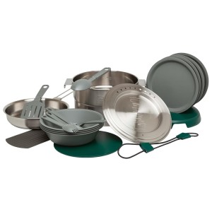 ست قابلمه و ظروف استنلی اورجینال مدل BASE CAMP COOK SET به گنجایش 3.5 لیتر