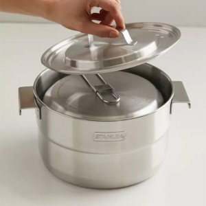ست قابلمه و ظروف استنلی اورجینال مدل BASE CAMP COOK SET به گنجایش 3.5 لیتر