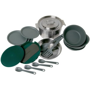 ست قابلمه و ظروف استنلی اورجینال مدل BASE CAMP COOK SET به گنجایش 3.5 لیتر