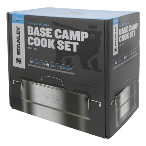 ست قابلمه و ظروف استنلی اورجینال مدل BASE CAMP COOK SET به گنجایش 3.5 لیتر