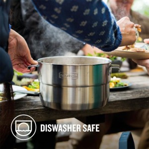 ست قابلمه و ظروف استنلی اورجینال مدل BASE CAMP COOK SET به گنجایش 3.5 لیتر