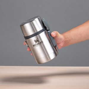 فلاسک غذا استنلی اورجینال مدل Adventure Stainless Steel All-in-One Food Jar گنجایش 0.53 لیتر