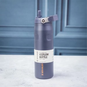 قمقمه استنلی نی دار اورجینال مدل IceFlow Bottle Flip Straw 2.0 گنجایش 0.7 لیتر