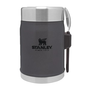 فلاسک غذا استنلی اورجینال مدل Classic Legendary Food Jar + Spork گنجایش 0.4 لیتر