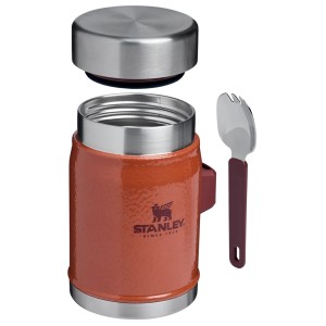 فلاسک غذا استنلی اورجینال مدل Classic Legendary Food Jar + Spork گنجایش 0.4 لیتر
