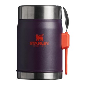 فلاسک غذا استنلی اورجینال مدل Classic Legendary Food Jar + Spork گنجایش 0.4 لیتر