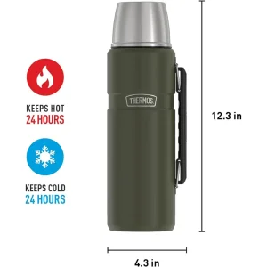 فلاسک ترموس مدل KING BEVERAGE BOTTLE گنجایش 1.2 لیتر