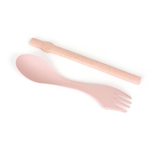 مجموعه ی اسپورک و نی سفری لایت مای فایر مدل Spork´n Straw
