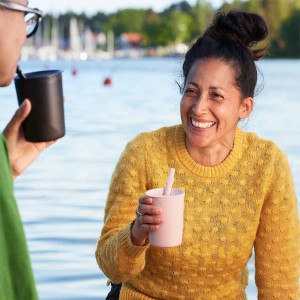 مجموعه ی اسپورک و نی سفری لایت مای فایر مدل Spork´n Straw
