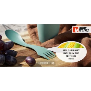 قاشق و چنگال سفری لایت مای فایر مدل Spork original BIO