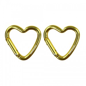 ست 2 عددی کارابین مانکیز مدل Mini Heart Carabiner 2pk
