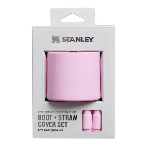 ست روکش + درپوش سیلیکونی اورجینال ماگ استنلی مدل Quencher® Boot and Straw Cover Set گنجایش 1.18 لیتر