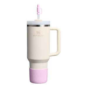 ست روکش + درپوش سیلیکونی اورجینال ماگ استنلی مدل Quencher® Boot and Straw Cover Set گنجایش 1.18 لیتر
