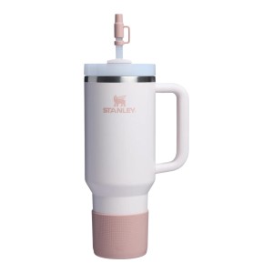 ست روکش + درپوش سیلیکونی اورجینال ماگ استنلی مدل Quencher® Boot and Straw Cover Set گنجایش 1.18 لیتر