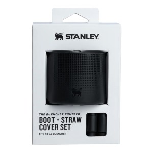 ست روکش + درپوش سیلیکونی اورجینال ماگ استنلی مدل Quencher® Boot and Straw Cover Set گنجایش 1.18 لیتر