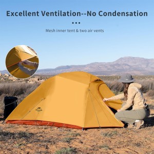 چادر 3 نفره نیچرهایک مدل Cloud Up Base 3-Person Ultralight کد CNK2450WS032