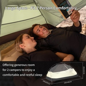 چادر 2 نفره نیچرهایک مدلMongar Pro 2-Person Ultralight کد CNK2550WS037