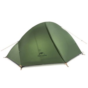 چادر 1 نفره نیچرهایک مدل cycling Ultralight 1 man tent + mats Pro کد NH18A095-D