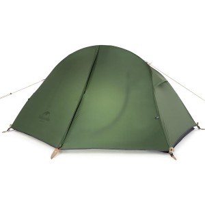 چادر 1 نفره نیچرهایک مدل Cycling Ultralight 1 man Tent + Mats Pro کد NH18A095-D