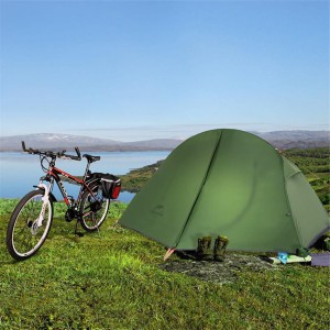 چادر 1 نفره نیچرهایک مدل cycling Ultralight 1 man tent + mats Pro کد NH18A095-D