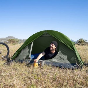 چادر 1 نفره نیچرهایک مدل cycling Ultralight 1 man tent + mats Pro کد NH18A095-D