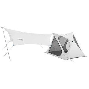 چادر 4 نفره نیچرهایک مدل Cubby Instant Pop-up Camping Tent کد CNK2650WS020 به همراه کانوپی