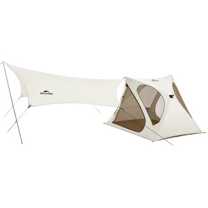 چادر 4 نفره نیچرهایک مدل Cubby Instant Pop-up Camping Tent کد CNK2650WS020 به همراه کانوپی