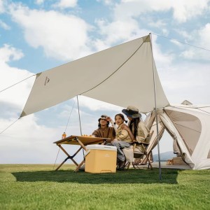 چادر 4 نفره نیچرهایک مدل Cubby Instant Pop-up Camping Tent کد CNK2650WS020 به همراه کانوپی