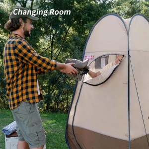 چادر حمام و تعویض لباس تاشو نیچرهایک مدل Folding Shower & Changing Tent کد NH17Z002-P