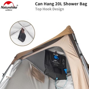 چادر حمام و تعویض لباس نیچرهایک مدل Comfort Shower & Changing Tent کد NH21ZP005