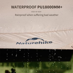سایبان کمپینگ (تارپ) نیچرهایک مدل Cloud Skies Tarp Lite کد CNK2350WS015 سایز Hexagon Small