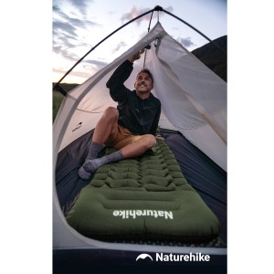 زیرانداز بادی تک نفره پمپ پایی نیچرهایک مدل FC01 Ultralight کد CNK2550WS019