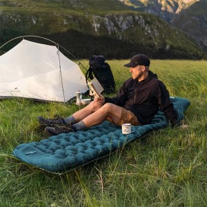 زیرانداز بادی تک نفره پمپ پایی نیچرهایک مدل FC01 Ultralight کد CNK2550WS019